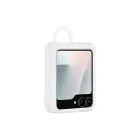 EF-PF741TWE Samsung Silicone Cover with Ring for Galaxy Z Flip 6/7 FE White (Damage Package) Фото num