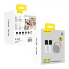 Blavec Portable Bluetooth Speaker WS-07 Karaoke Party - 5W with 2 microphones (WS07-2MW) white Фото num