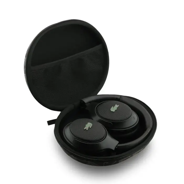 Lacoste Petit Pique ANC|ENC Wireless Headphone Black Foto 4
