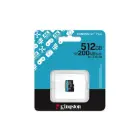 Kingston memory card 512GB microSDXC Canvas Go Plus Gen4 200MB/s A2 U3 V30 Фото num