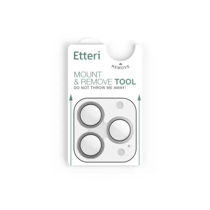 Etteri camera lens protector for iPhone 17 Pro / 17 Pro Max grey Фото num