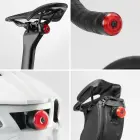 Wozinsky WIS-02 Waterproof Smart Tail Light 1pc - Black Photo