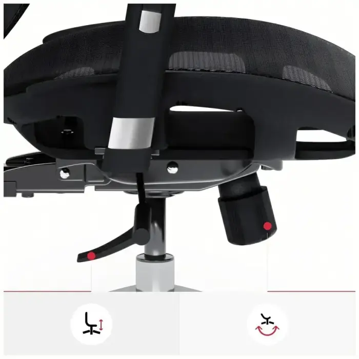 Ergonomic chair Diablo Chairs V-Basic black Photo