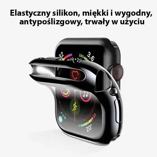 USAMS Etui ochronne Apple Watch 4|5|6|SE 44mm. czarny|black IW486BH01 (US-BH486) Photo