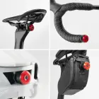 Wozinsky WIS-01 Waterproof Smart Tail Lights 2 pcs - Black Фото num