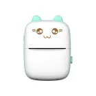 HURC9 Bluetooth Thermal Printer Kitty Mini with App - Blue Фото num