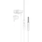 Borofone Earphones BM61 Wanderer with microphone white Фото num