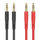 Cable AUX Jack 3,5 mm to Jack 3,5 mm Hoco 1 m UPA24 black Photo