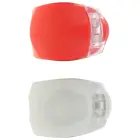 Setty bike lamps silicone set front white + rear red LR-01 Фото num