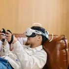 BoboVR E3 Pro Head Strap with Battery for Meta Quest 3 and 3S - White and Black Фото num