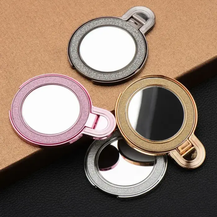 Phone stand CIRCLE MIRROR - stick-on - gold Foto 7
