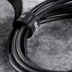 Baseus Rainbow Circle hook and loop Straps - Velcro tape Velcro cable organizer 3m gray (ACMGT-F0G) Фото num