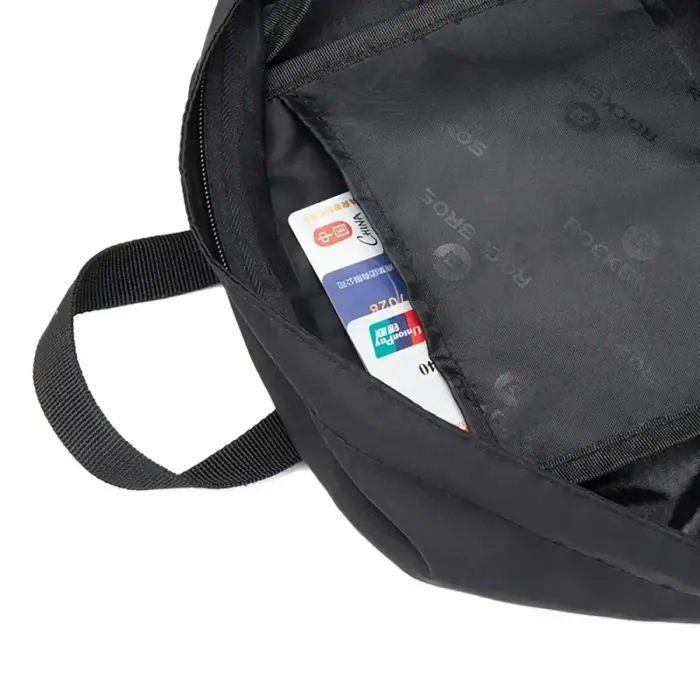 Rockbros H10-BK sports foldable backpack 18 l - black Фото num