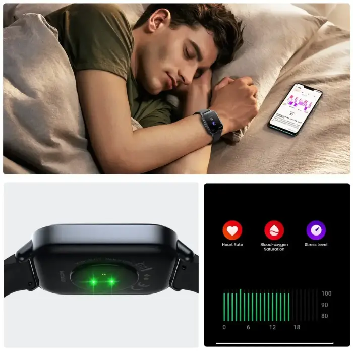 Joyroom Fit-Life JR-FT3S smartwatch with call answering function - gray Foto 14