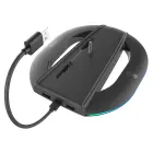 iPega P5S035SAH Vertical Stand (2xUSB-A) with RGB for PS5 Slim/PS5 Pro Black Фото num