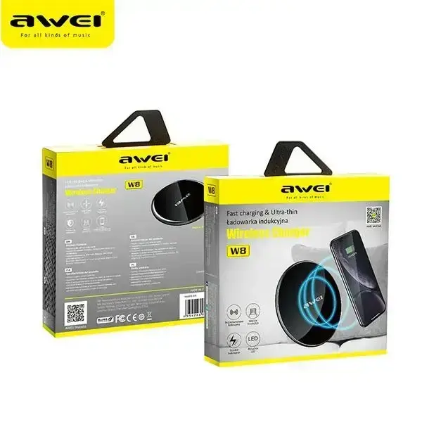 AWEI ład. indukcyjna W8 10W czarny|black Foto 5