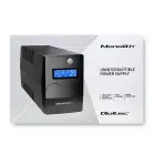 Qoltec Uninterruptible Power Supply UPS Line Interactive | Monolith| 850VA | 480W | LCD | USB | RJ45 Photo