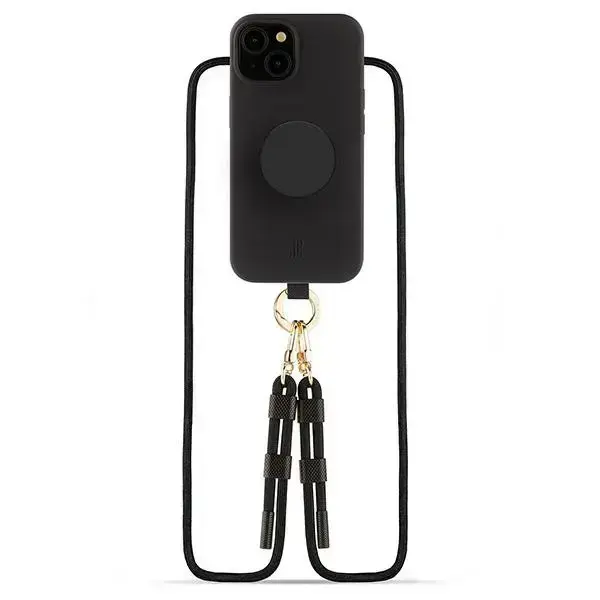 Etui JE 3in1 PopGrip iPhone 15 6.1" czarny|black 30484 (Just Elegance) Photo