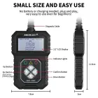Qoltec Digital OBD2 EOBD diagnostic Tester Interface ProLine  | 8V-25V | Dual System Photo
