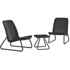 Садовая мебель Rio Patio Set серая Фото num