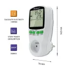 Qoltec Power meter PM0627 with history | 3680W | 16A | LCD Foto 6