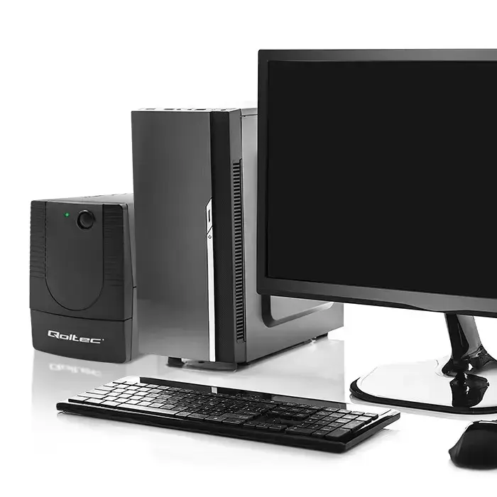 Qoltec Uninterruptible power supply UPS Line Interactive | Monolith | 1000VA | 600W Foto 5