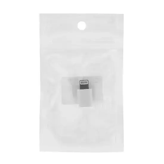 Charger adapter - Micro USB to Lightning - WHITE Фото num