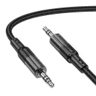 Cable AUX Jack 3,5 mm to Jack 3,5 mm Hoco 1,2 m UPA27 black Photo