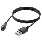 Charging cable for smartwatch Hoco 0,6 m Y26 / Y27 black Фото num