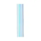 Straw set 4 pcs. for thermo mugs The Quencher Travel Tumbler Straws 1.18L blue Photo