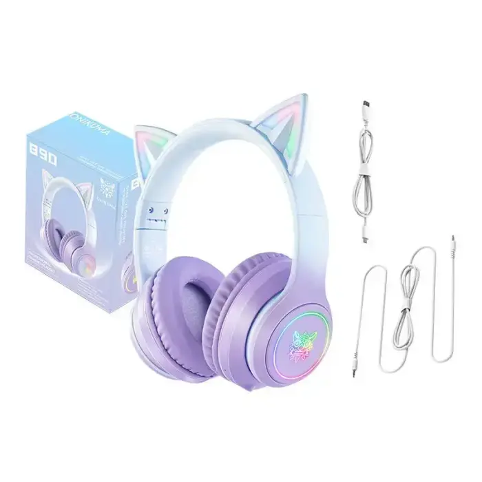 ONIKUMA B90 Gaming headset (Blue|Purple) Foto 6