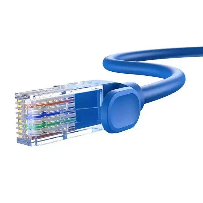 Round Cable Baseus Ethernet RJ45, Cat.6, 0,5m (blue) Photo