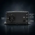 Qoltec Pure Sine Wave Inverter | 12V to 230V | 500/1000W | LCD | USB | USC-C | Compatible with LiFePO4 GEL AGM  Foto 9