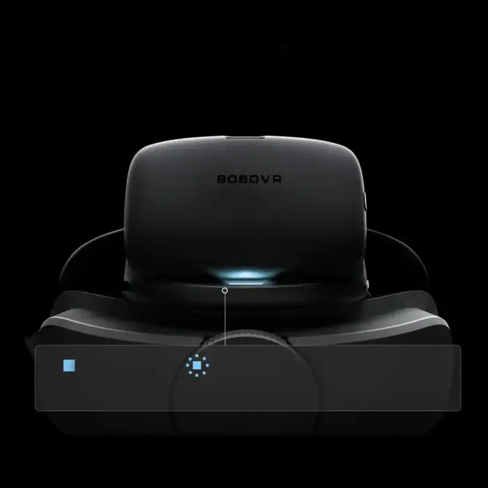 BoboVR P4U Head Strap with Battery for PICO 4 Ultra and Ultra Enterprise - White and Black Фото num
