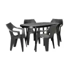 Garden table Elise grey Photo