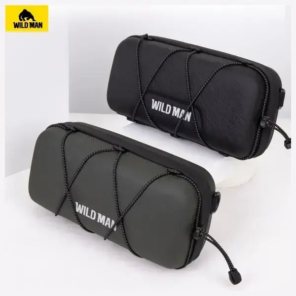 WILDMAN Etui|uchwyt rowerowy GD8 sakwa na kierownicę zielone|green Foto 5