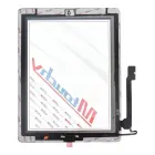 MUSTTBY Touch screen + back sticker + Home for iPAD 4 (black) Foto 2