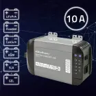 Qoltec Smart Monolith charger for LiFePO4 AGM GEL SLA batteries | 10A | 24V Photo