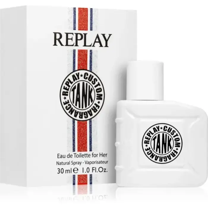 Replay Tank Custom for Her - EDT - Volume: 30 Ml Foto 2