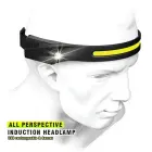 LED headlamp with IPX4 motion sensor USB-C 1200 mAh - black Фото num