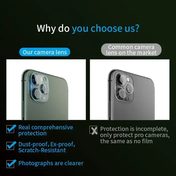 Bestsuit Flexible Hybrid Glass for Apple iPhone 17 Air camera lenses Фото num