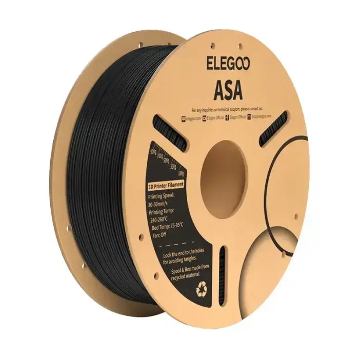ELEGOO ASA Filament (Black) Photo