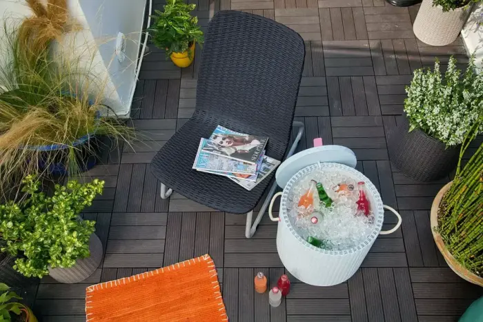 Садовая мебель Rio Patio Set серая Фото num