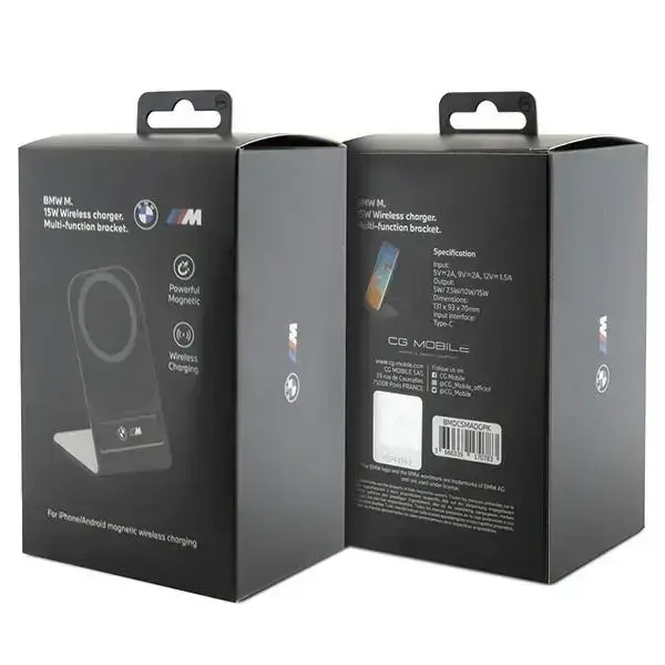 BMW nice. induction BMDCSMADGPK 15W black|black M Edition MagSafe Фото num