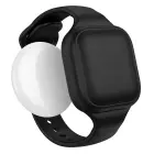 Locator compatible with Apple Find My Hoco E91E bracelet type black Foto 1