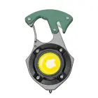 Mini flashlight LED keychain W5143 Type C with 2 screwdriver bits green Photo