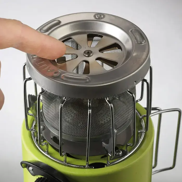 2in1 Tourist stove with a heater for MEVA VATOP gas cartridges Фото num