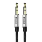 Baseus CAM30-BS1 Premium AUX Cable 3.5 mm -> 3.5 mm 1.0m Grey Photo