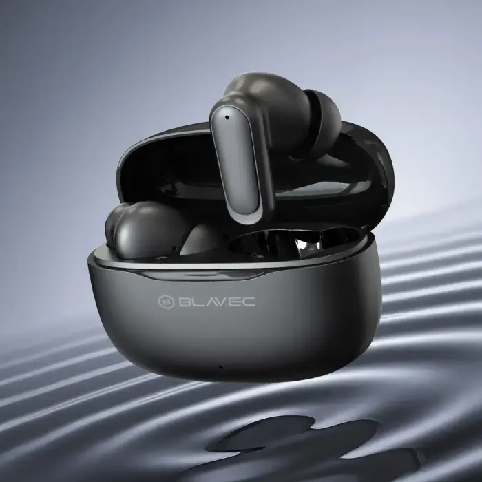 Blavec Bluetooth TWS Earphones BW-08 Speak AI (BW08SA-B) black Foto 6