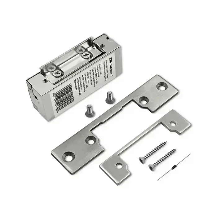 Qoltec Reverse electric strike | 12V | Stainless steel Фото num
